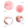 Katartizo White Foam Cup Whip Bubble Maker Home Travel Face Washing Facial Cleanser Foaming Cup Skin Care Foam Maker Portable Cleanser Foam Maker Facial Cleansing Washes