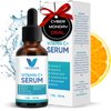 Pure Vitamin C Face Serum with Hyaluronic Acid Centella Asiatica Anti-Aging Vitamin E Brightening Hydration Dark Spot Removal Skin care for Women Men Daily Use Collagen Booster Fast Absorbing