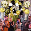 KatchOn, Disco Happy New Year Balloons - Pack of 37 | Happy New Year Decorations 2025 | New Years Eve Party Supplies 2025 for NYE Decorations 2025 | Disco Ball Balloons for New Years Party Decorations