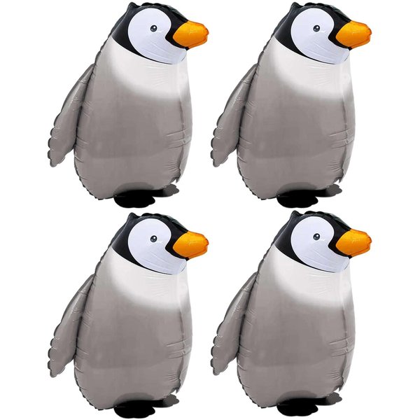 Walking Animal Penguin Balloons Cute Penguin Shaped Balloons For Kids Birthday Party Animal Penguin Theme Party Decorations