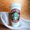 Personalized Authentic SB Reusable Coffee Cup 16 Ounces with Lid - Variety of Colors Available - Ships Free - BPA Free Plastic