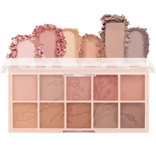 AMY'S DIARY 10 Colors Matte Nude Eye Shadow Palette Makeup, High Pigmented Eyeshadow Palette, Neutral Eye Palette Blendable Long Lasting For Woman (01)