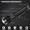 Rechargeable Flashlights 900,000 Lumens, Super Bright LED Flashlight High Lumens with USB Cable, 5 Modes Waterproof Flashlight Powerful Flash Light for Home Camping Hiking