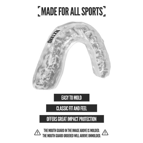 2 Pack Nxtrnd Classic Mouth Guard Sports, Thin Professional Boxing Mouthguard, Mouth Guard Boxing Adult, Youth Mouth Guard, Kids Mouth Guard, Mouthguards for Sports