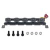 Vgoohobby RC LED Light Bar Roof LED Lamp Body Shell Roof Light Compatible with Traxxas TRX-4 SCX10 90046 D90 SCX10 II CC01 Redcat Gen7 1/10 RC Crawler Car Truck (5Led Light)