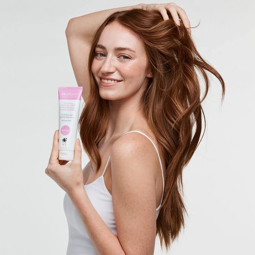 MooGoo Protein Shot Leave In Conditioner - A Natural Hydrating Hair Treatment for Dry Damaged Hair - for Women and for Men. Paraben Free, Cruelty Free.
