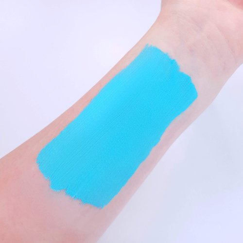 Pro Face & Body Paint Cake Pots by Moon Creations - Aqua - Professional Water Based Face Paint Makeup for Adults, Kids - 1.26oz