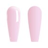 Vishine Neutral Gel Nail Polish 16ml Pastel Pink Jelly Gel Polish Nude Color Translucent Nail Gel Soak Off UV LED Nail Lamp Jelly Sheer Gel Polish Nail Art Gel 0.54Oz E024