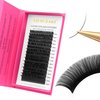 Eyelash Extensions 0.05mm Thickness Volume Lash Extensions D Curl Lashes Mix 7-15mm Pestañas Pelo a Pelo Matte Black Volume Lashes Soft Lash Trays Individual Lashes Professional Use(0.05-D,7-15mm)