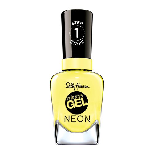 Sally Hansen Miracle Gel™, Lemonchillo, Long Lasting, Gel-Like Formula, No UV Lamp Needed, Yellow Nail Polish
