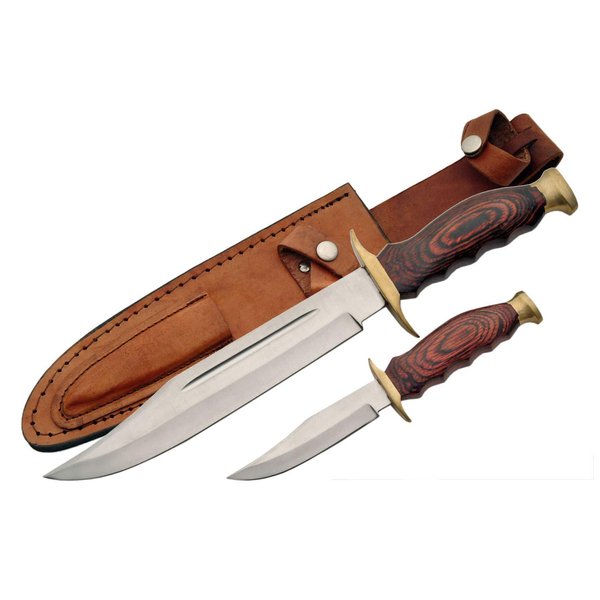 Szco Supplies 2 Piece Hunting Knife Set