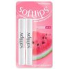 Softlips Watermelon Lip Protectant/Sunscreen 0.07 oz (2-Pack) (Pack of 4)