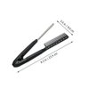 Straightening Comb for Hair Flat Iron Comb Salon Hair Brush Combs V-Shaped Straight Comb Straightener Hair Comb Hair Tool Hairdressing Styling