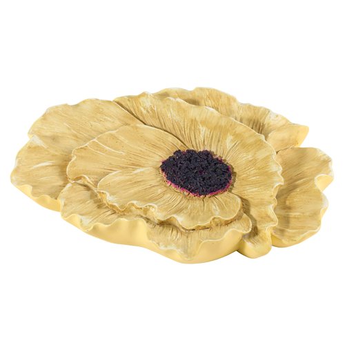 Avanti Linens - Soap Dish, Bathroom Countertop Accessories, Floral Home Decor (Marielle Collection)