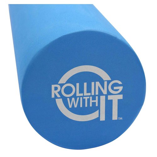 Rolling With It Foam Roller with High Density for Physical Therapy, Muscle Roller for Exercise and Muscle Recovery, Eco-Friendly Back Roller, Firm and Smooth Surface Massage Roller, Size: 13 inches