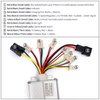 Aftermarket Controller 48v 1000w for Brushed Electric Motor Engine Scooter with Black Battery Connector Terminal
