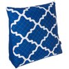 HealthSmart Wedge Pillow Cover for Bed Wedges, Wedge Pillow Case, with Rip & Spill Protection, Fits 24 x 24 x 7 Inch Wedges, Blue Moroccan
