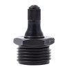 Camco 36133 Black RV Plastic Blow Out Plug with Schrader Valve