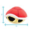 Club Mocchi Mocchi Mario Kart Plushies - Red Shell Plushie - Squishy Mario Toys - Collectible Mario Figures and Cute Stuffed Animals - Holiday Gifts and Stocking Stuffers for Kids - 6 Inch