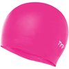 TYR Latex Swim Cap, Florescent Pink