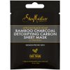 African Black Soap Bamboo Charcoal Detoxifying Sheet Mask