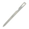 5 Inch Stainless Steel Triple Cut Nail File for Fingernails, Toenails, Scraping, Strengthening, Three (3) Pack