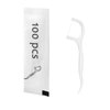 100 Count Floss Picks Individually Wrapped, Travel Size Dental Flosser, Floss Sticks for Teeth Clean & Oral Care