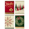 Hallmark Image Arts Boxed Christmas Cards Assortment, Elegant Icons (4 Designs, 24 Cards with Envelopes)