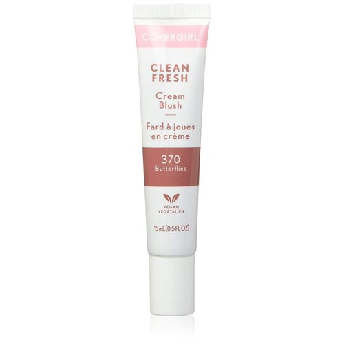 COVERGIRL clean fresh cream blush, butterflies, 1 count, 0.507 Fl Ounce