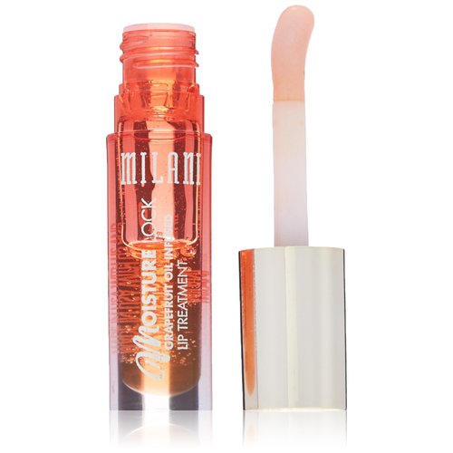 Milani Moisture Lock Oil Infused Lip Treatment, Revitalizing Grapefruit, 0.10 Ounce