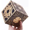 SUIZU Detachable Hellraiser Puzzle Box, Hellraiser Puzzle Box Functional, Deformation Detachable Lock Puzzle Box. with Base (Standard)
