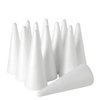 Juvale 12 Pack Craft Foam - Foam Cones for Crafts, Trees, Holiday Gnomes, Christmas Decorations, DIY Art Projects (7.3x2.7 in)