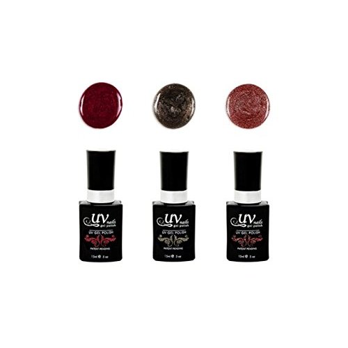 UV-Nails Pavarti Set of 3 UV or LED gel polish