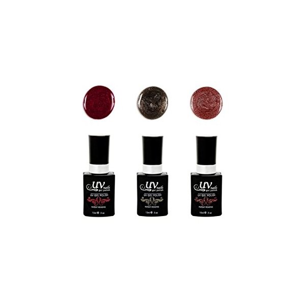 UV-Nails Pavarti Set of 3 UV or LED gel polish