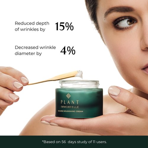 Nourishing Face Cream for Women - Rich Anti-Aging Facial Moisturizer with Organic Ingredients & Pure Helichrysum Italicum Oil, Hydrating Face Cream for Radiant Skin, Excellent Skincare for Tired Skin