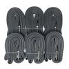 VeloTubes 700C X 18/25 Road & Gravel 48mm Presta Valve Bicycle Inner Tubes - Bulk 6 Pack