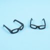 TOYANDONA 60pcs Doll Glasses, Miniature Doll Eyeglasses Mini Doll Costume Accessories for Dollhouse Crafts
