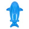 LUOZZY Rubber Shark Dog Toy Chewing Squeak Toy Water Floating Toy for Pet Dogs Unisex (Blue)