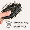 APOFUN 3 Pieces Hair Brush Comb Set Paddle Brush Detangle Hair Brush for Men and Women Wet, Dry, Curly and Straight Hair