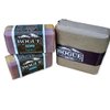 Goat Milk Soap 2 bars- BOGUE No.19 BESPOKE Namaste Yoga Blend Increase Breath awareness, essential oils of Holy Basil, Eucalyptus & Myrrh grounding Ginger, Vetiver & Patchouli keep you centered