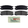 BOSCH BE471 Blue Semi-Metallic Disc Brake Pad Set - Compatible With Select Subaru Impreza, Legacy, SVX; REAR