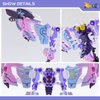 52TOYS BEASTBOX BB-56 Bullet Deformation Toys Action Figure, Converting Toys in Mecha and Cube, Perfect Birthday Party Gift for Teens and Adults, Designed by Butterfly
