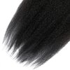Kinky Straight Human Hair Bundles Kinky Bundles 26 28 30 Inch Yaki Straight Human Hair Bundles Natural Black Kinky Staright Bundles Brazilian Virgin Human Hair Extensions 300g