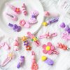 Raykeeplus 35 PCS Hair Clips, Girls Hair Accessories, Cute Candy Color Set, Hair Pin, Barrettes for Girls, Kids Hair Clips for Styling