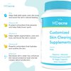 MDacne Vitamins and Minerals Skin Clearing Supplements - 30 Vegan Capsules - Supports Topical Acne Treatment & Reduce Skin Inflammation, Redness & Pore-Clogging - Dermatologist Formulated