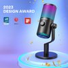 MAONO Gaming USB Microphone with Software, Programmable RGB Mic for Recording, Streaming, Podcast, PS5, PS4, PC, Computer, DM30 RGB