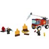 LEGO City Fire Ladder Truck 60280 Building Kit; Fun Firefighter Toy Building Set for Kids, New 2021 (88 Pieces)