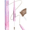 ESOTERIQUE Dual-Ended Eyebrow Pencil & Tinted Gel, Waterproof Eyebrow Tint with Ultra-Fine Eyebrow Pencil, Effortless Natural Looking Brows, All Day Wear - Light Brown