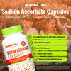NutriBiotic - Sodium Ascorbate Buffered Vitamin C Capsules, 100 Ct | Vegan, Non-Acidic & Easier on Digestion Than Ascorbic Acid | Essential Immune Support & Antioxidant Supplement | Gluten & GMO Free