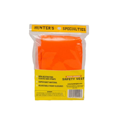 Hunters Specialties Magnum Safety Hunting Vest, Blaze Orange